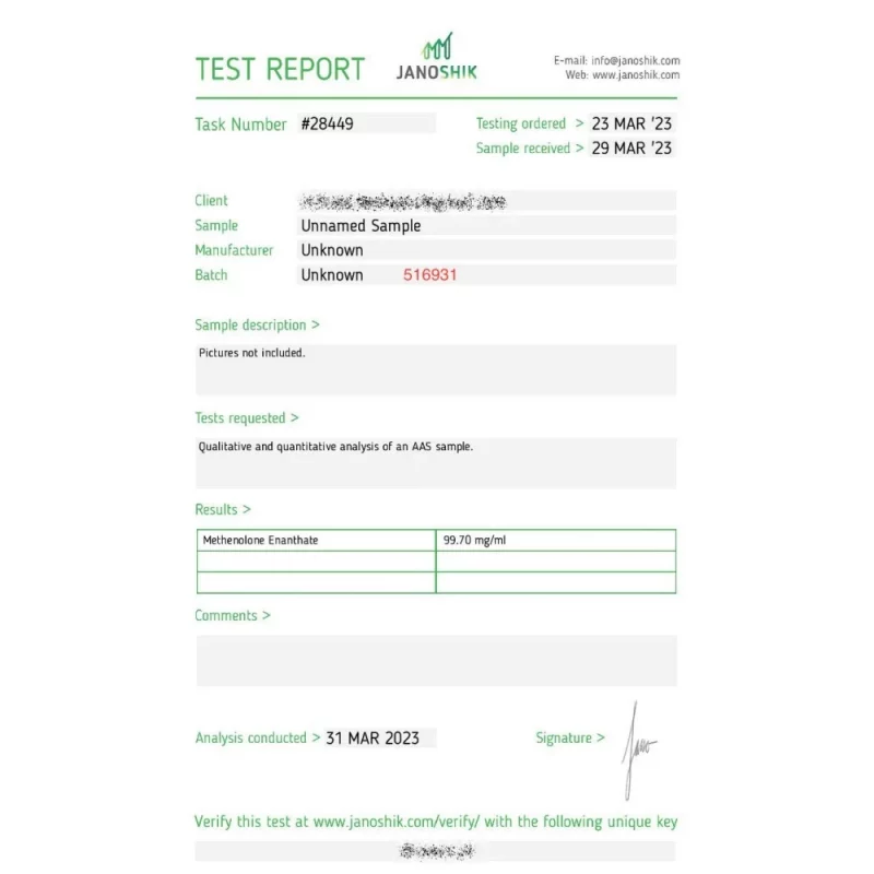 Primos 100 mg/ml (Methenolone Enanthate) - Image 3
