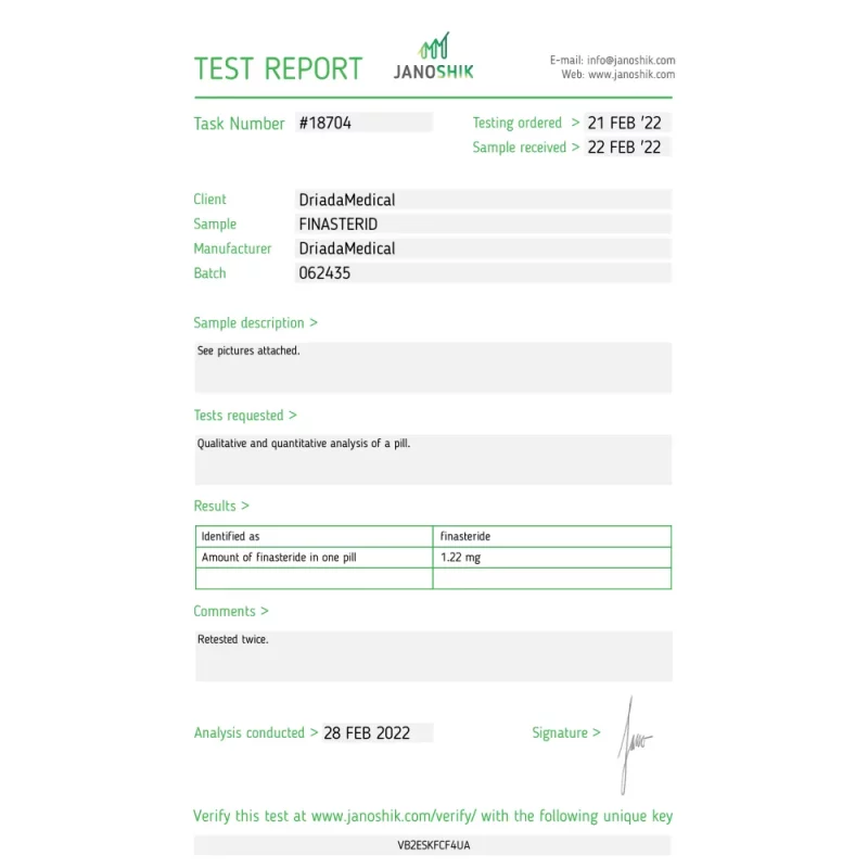 Finastelad 1 mg (Finasteride) - Image 2