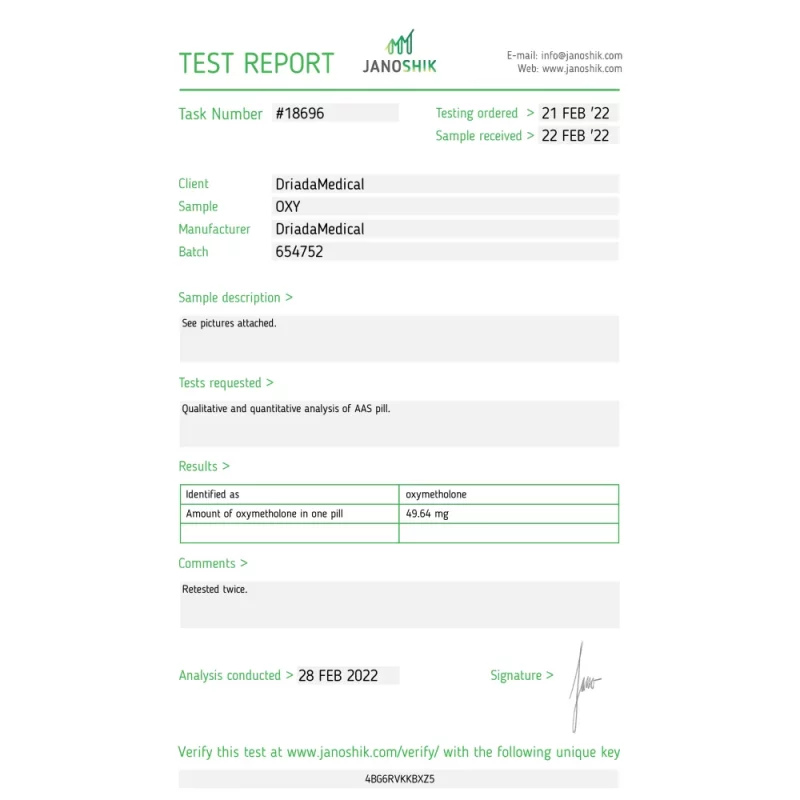 Anadrolus 50 mg (Oxymetholone) - Image 4